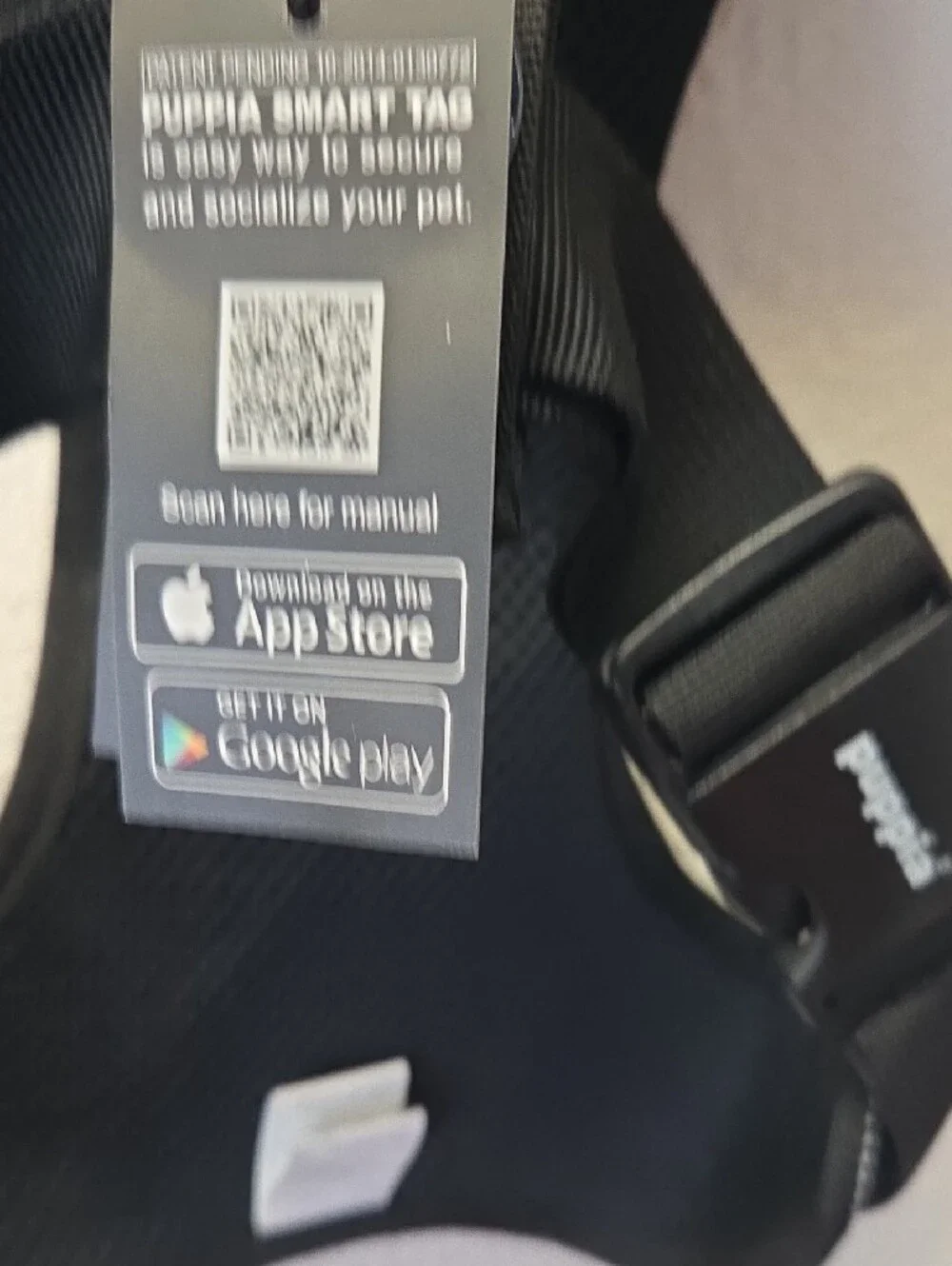 Puppia Smart Tag Step-In Harness For Dogs Size XXL